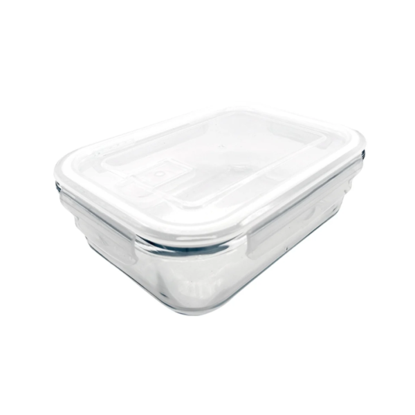Recipiente Hermético de 410ml Vidrio Alfa Hogar