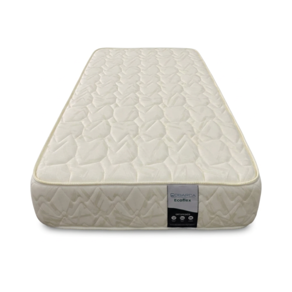 Colchón Ecoflex Ortopédico Individual 100x190 Cobarca