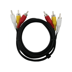 Cable de Audio y Video de 3 RCA a 3 RCA