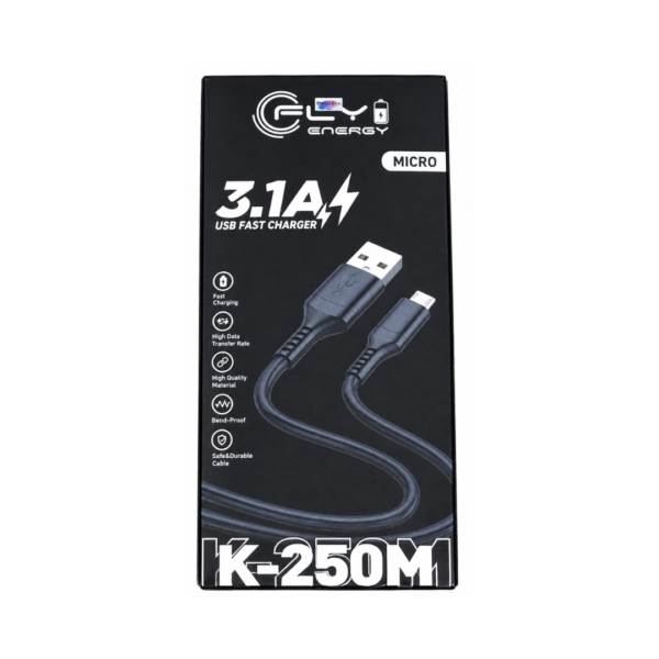 Cable de Datos y Carga USB a Micro-USB