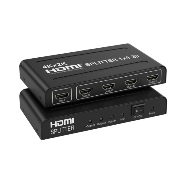 Splitter HDMI de 1x4 4k