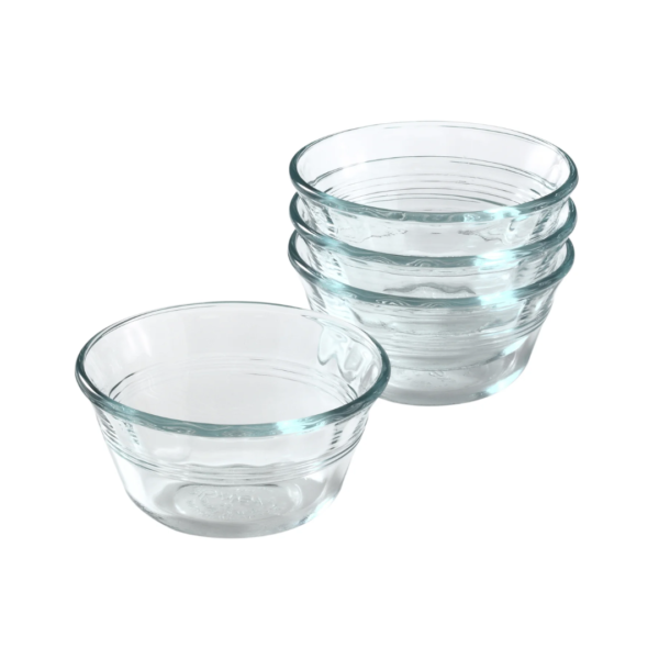 Set de 4 Platos para Postre 175ml Pyrex
