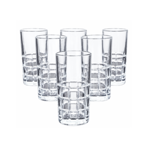 Juego de 6 Vasos Largos Deluxe Sujoya