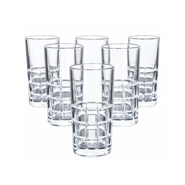 Juego de 6 Vasos Largos Deluxe Sujoya