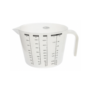 Taza Medidora Plástica de ½ Litro Press