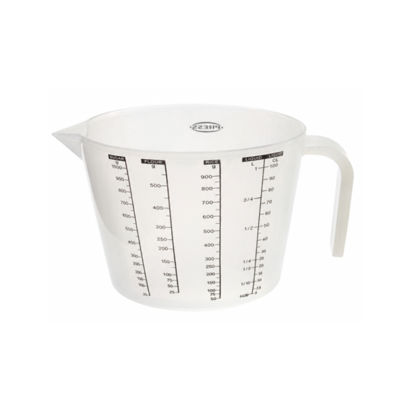 Taza Medidora Plástica de 1L Press
