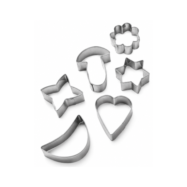 Set de 6 Moldes para Galletas Press
