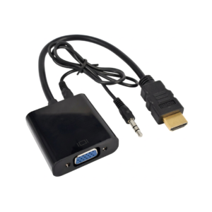 Convertidor HDMI a VGA con Audio