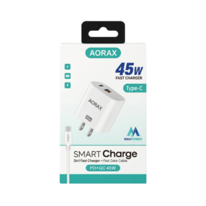 Cargador de Carga Rápida de Salida 1C+1USB y Cable C