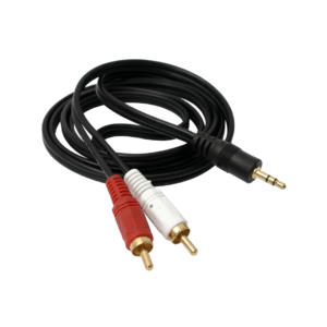 Cable de Audio 3,5mm a 2 RCA de 1,5m
