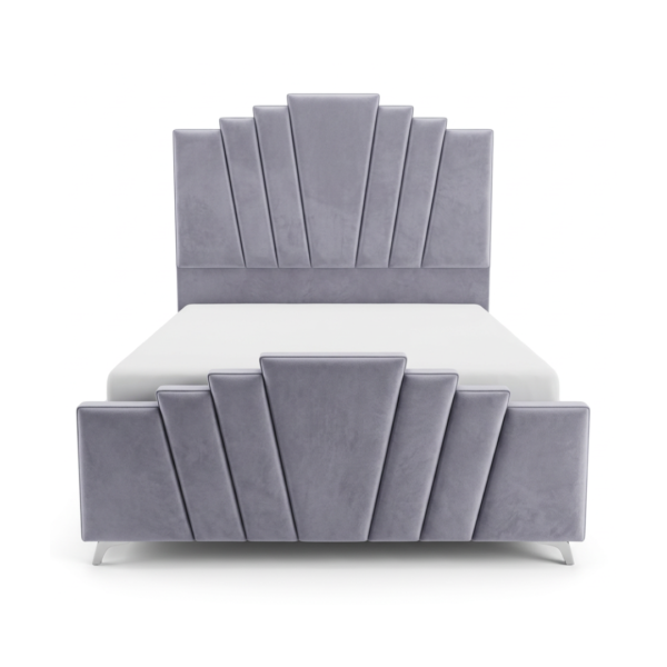 Cama Géminis Queen 160x190 Terciopelo Gasch