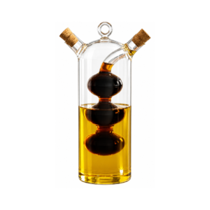 Aceitera y Vinagrera de Vidrio Sujoya