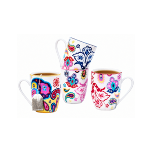 Juego de 4 Tazas WJM11 Sujoya