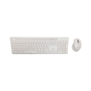 Combo Teclado + Mouse Inalámbrico Blanco Avant-Garde Jemip