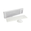 Combo Teclado + Mouse Inalámbrico Blanco Avant-Garde Jemip