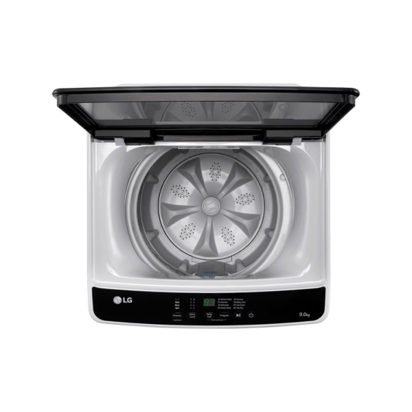 Lavadora Automática de 9kg Gris LG