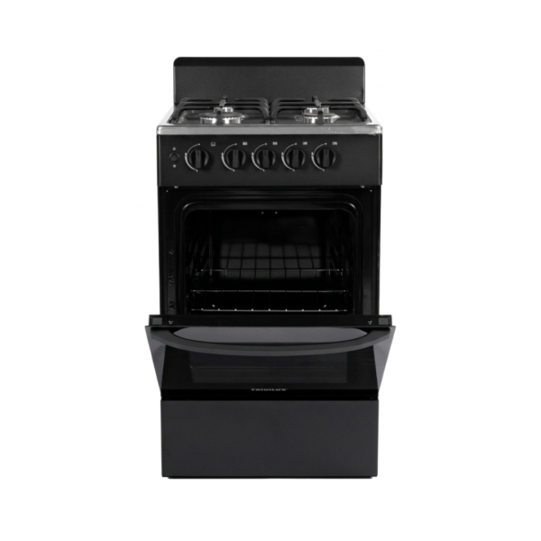 Cocina a Gas de 20″ con Copete Negra FRIGILUX
