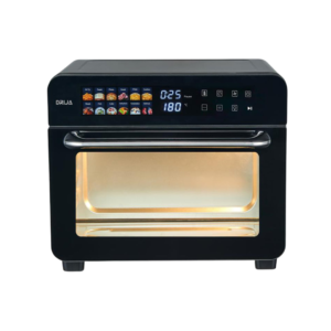 Horno de Mesa Negro de 25 Litros Bruschetta 25L-B Drija