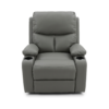 Poltrona Reclinable Panamá Gris con 2 Portavasos