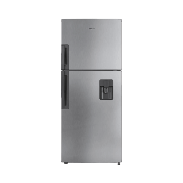 Nevera Top Mount Sin Escarcha de 394L con Dispensador de Agua Whirlpool