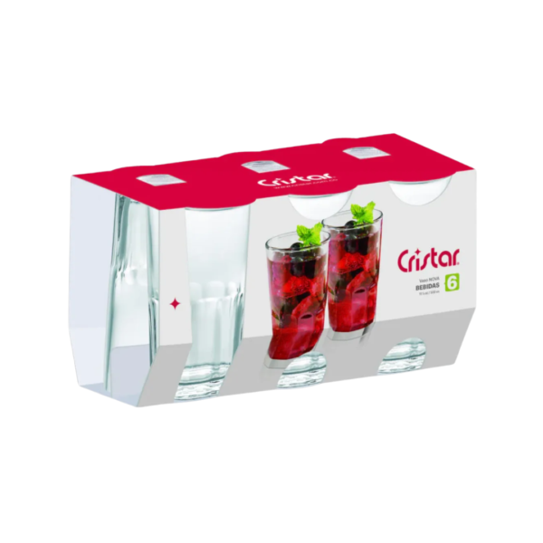 Set de 6 Vasos Nova Cristar