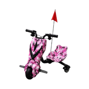Triciclo Eléctrico de 8″ Pink Butterfly Olax