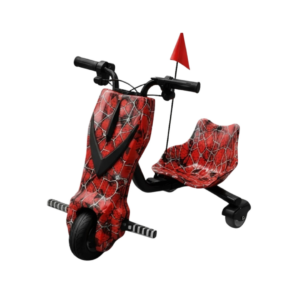 Triciclo Eléctrico de 8″ Spider Red Olax