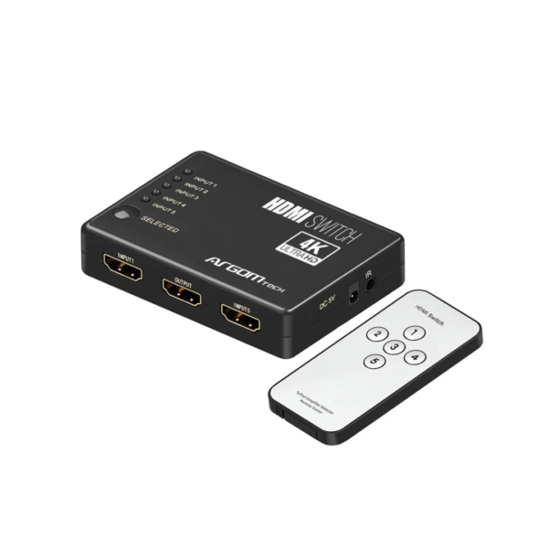 Switch HDMI 5 Puertos 4K Argom
