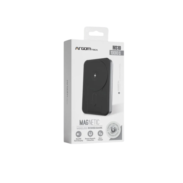 Power Bank Magnético MS10 de 10000 mAh Argom