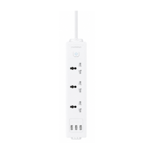 Regleta Power Strip con 3T y 3P USB 2 Metros Marsriva