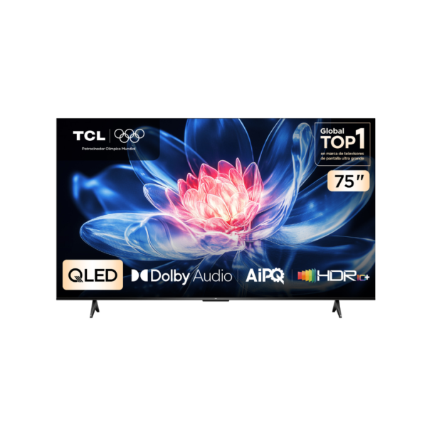 Smart TV QLED UHD GOOGLE de 75″ HVA Panel TCL