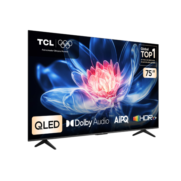 Smart TV QLED UHD GOOGLE de 75″ HVA Panel TCL