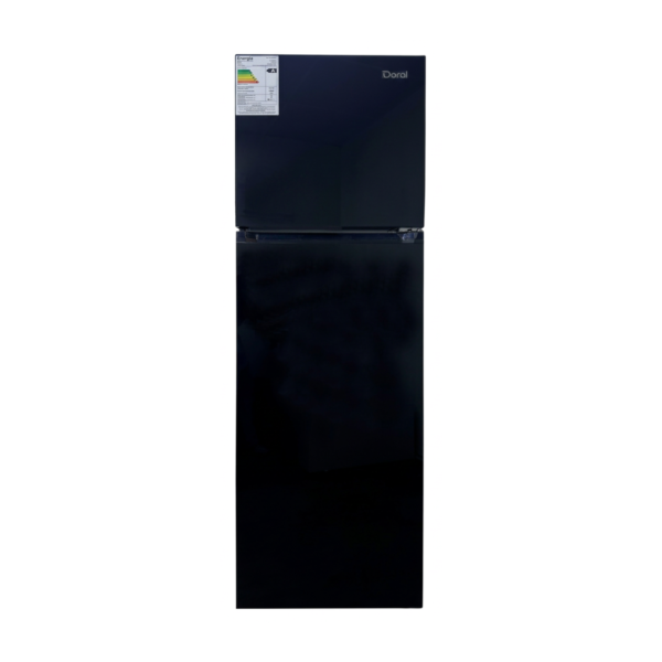 Nevera de Dos Puertas 11" Black Mirror Doral