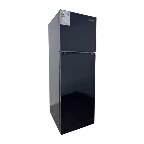 Nevera de Dos Puertas 11" Black Mirror Doral