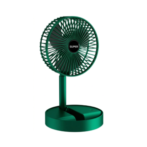 Ventilador Recargable con Base pata Tlf Verde