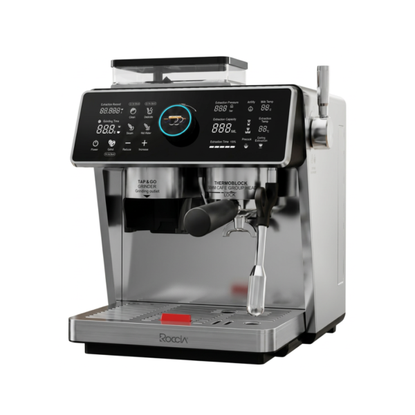 Cafetera con Molino 2 en 1 Alta Gama de 1500W Roccia