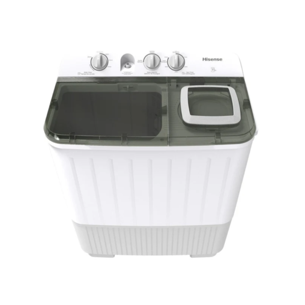 Lavadora Semiautomática de Doble Tina 11kg Hisense