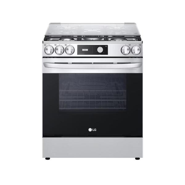 Cocina a Gas de Piso 30″ 75cm de 5Q Acero LG