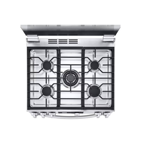 Cocina a Gas de Piso 30″ 75cm de 5Q Acero LG