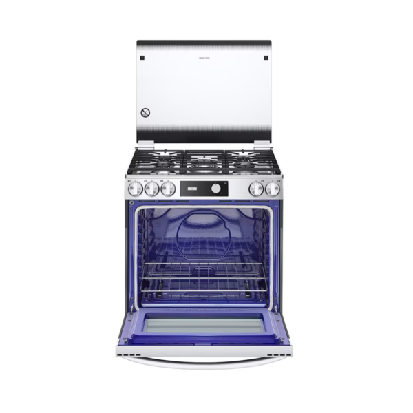 Cocina a Gas de Piso 30″ 75cm de 5Q Acero LG
