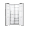 Nevera Side by Side de 428L Silver Hisense
