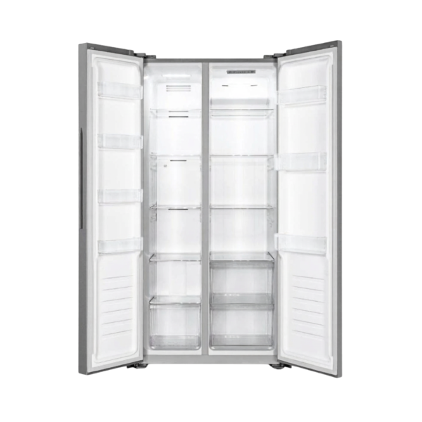 Nevera Side by Side de 428L Silver Hisense