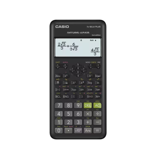 Calculadora Científica Negra FX-82LAPLUS-2 Casio